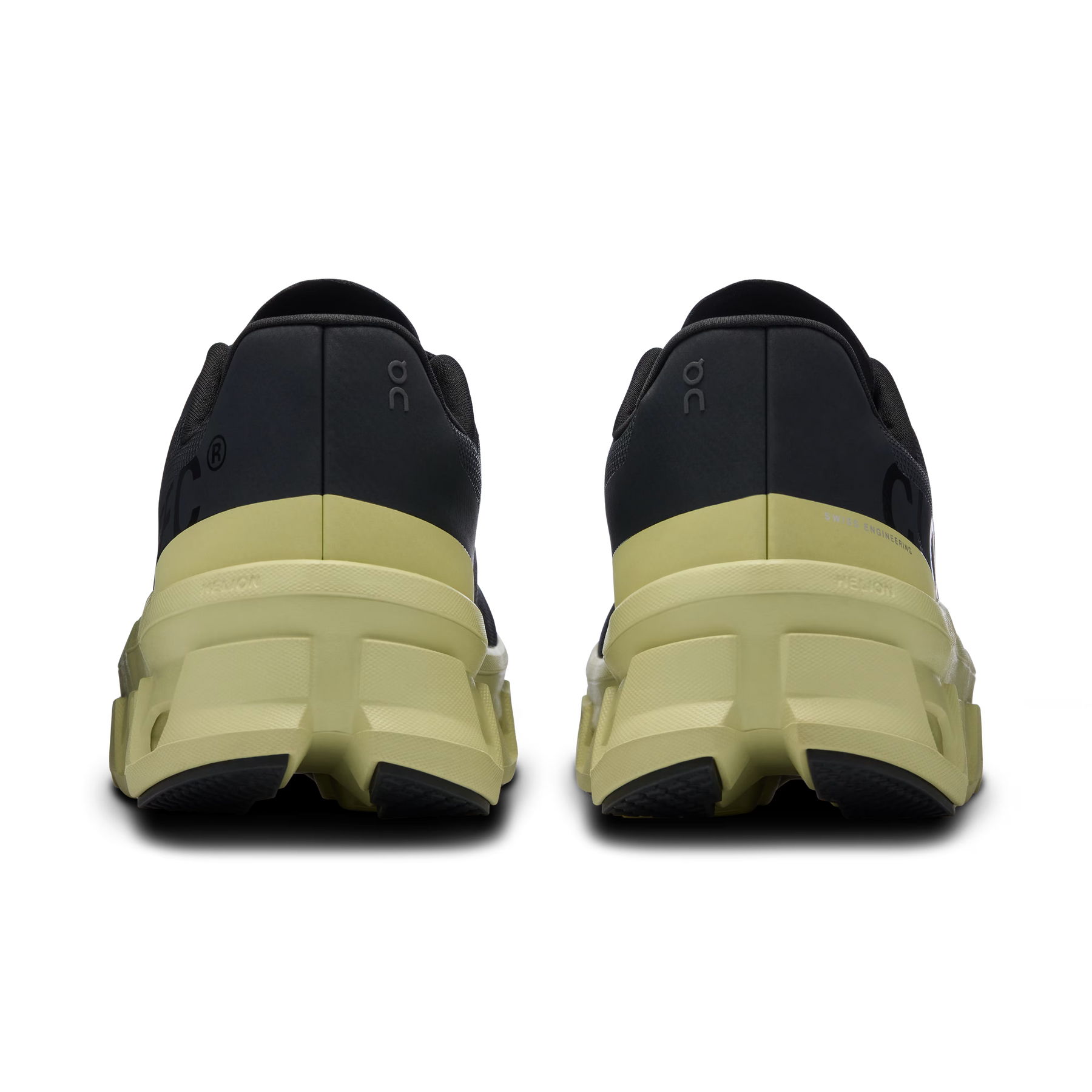 On Cloudmonster “Black | Acacia”