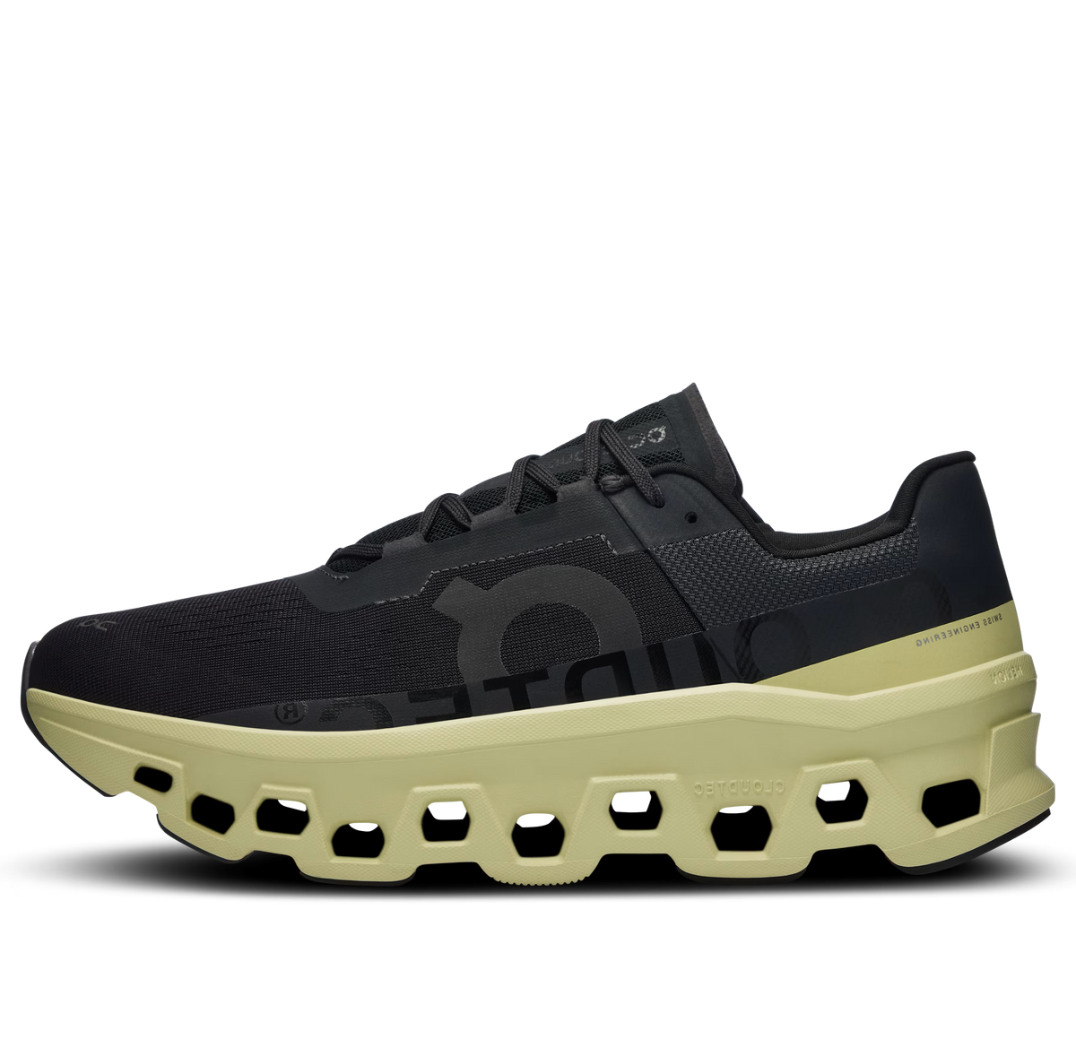 On Cloudmonster “Black | Acacia”